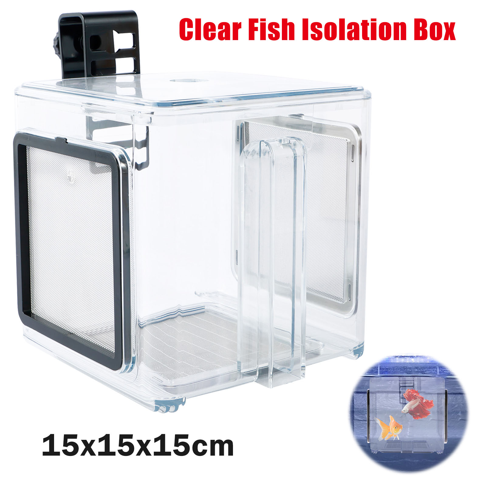 Aquarium Fish In Bowl - Aquarium Fokker Doos Vis Kweekdoos Doorzichtige