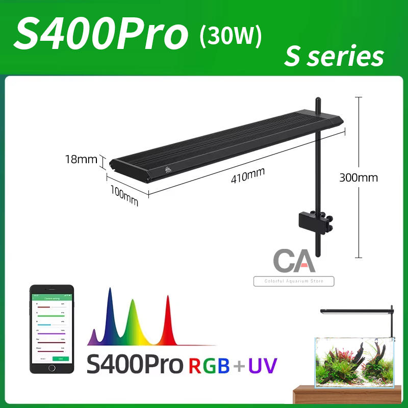 Aquarium Fish Live - WEEK AQUA S Series RGB+UV Volspectrum