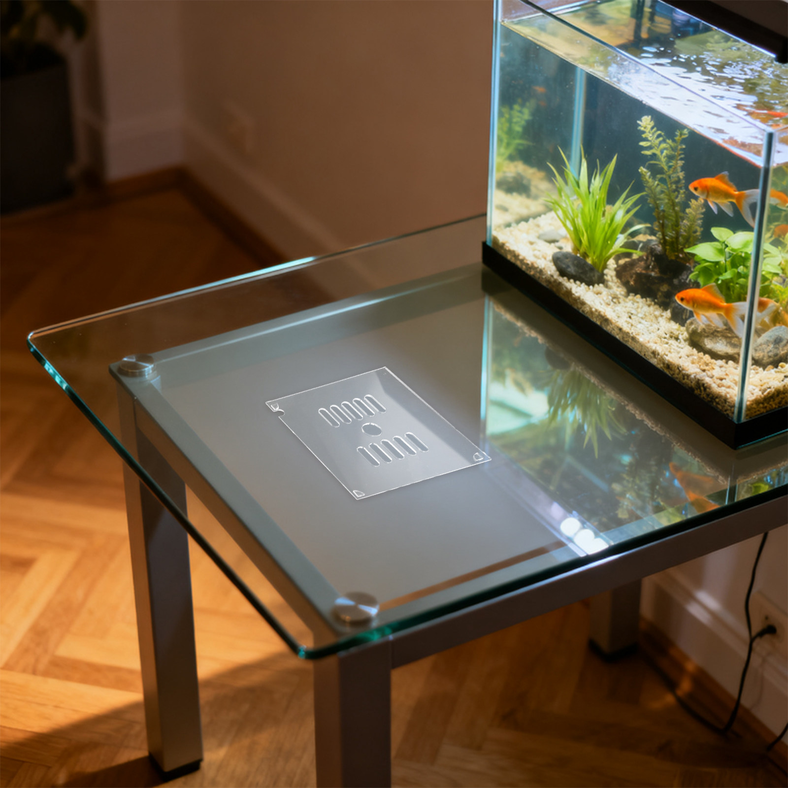 Aquarium Fish In Bowl - 2 stuks aquariumdeksel van acryl, 15