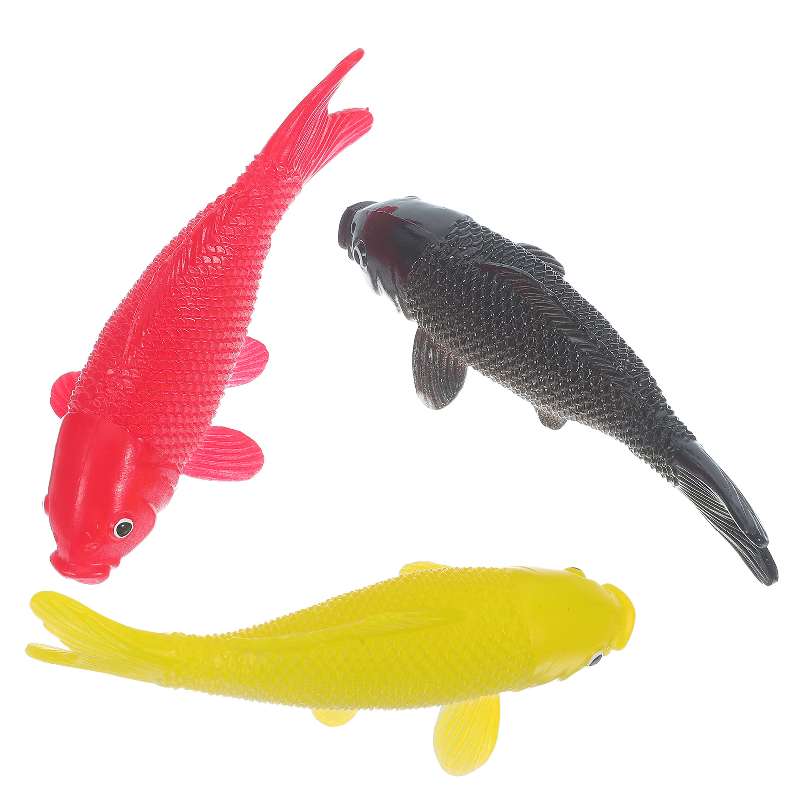 Fish Aquarium Home - 3 stuks visknutselspeelgoed realistische plastic visfiguren