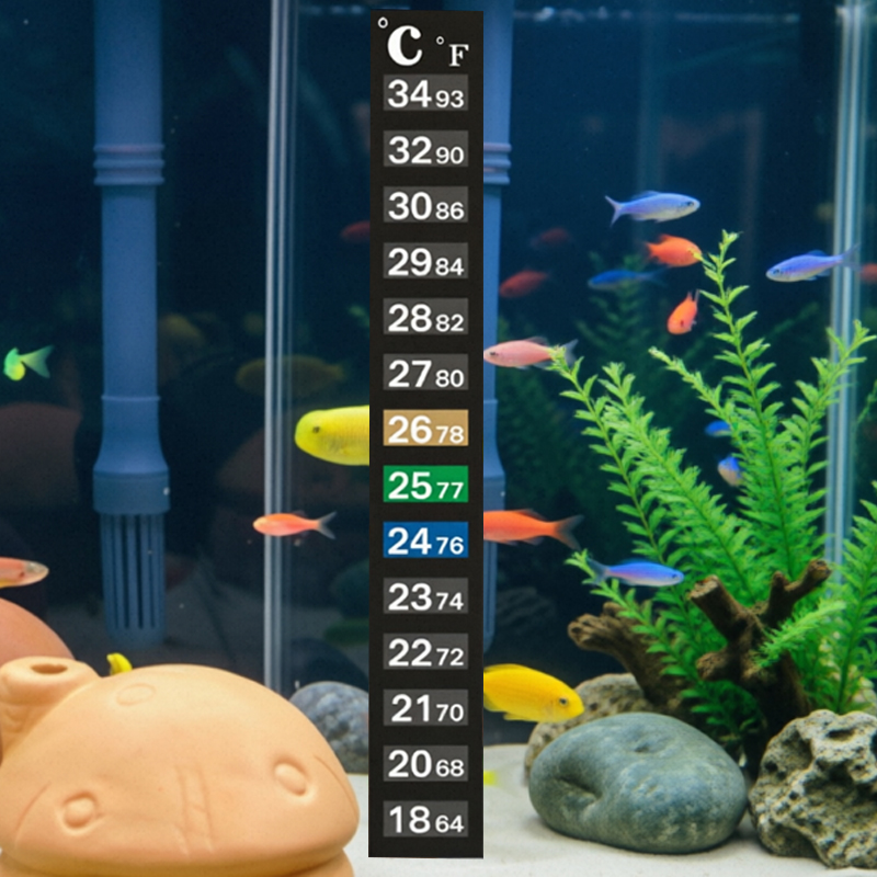 Aquarium Fish Colorful - 1/5 STUKS Hoge-Precisie Thermometer voor Aquarium