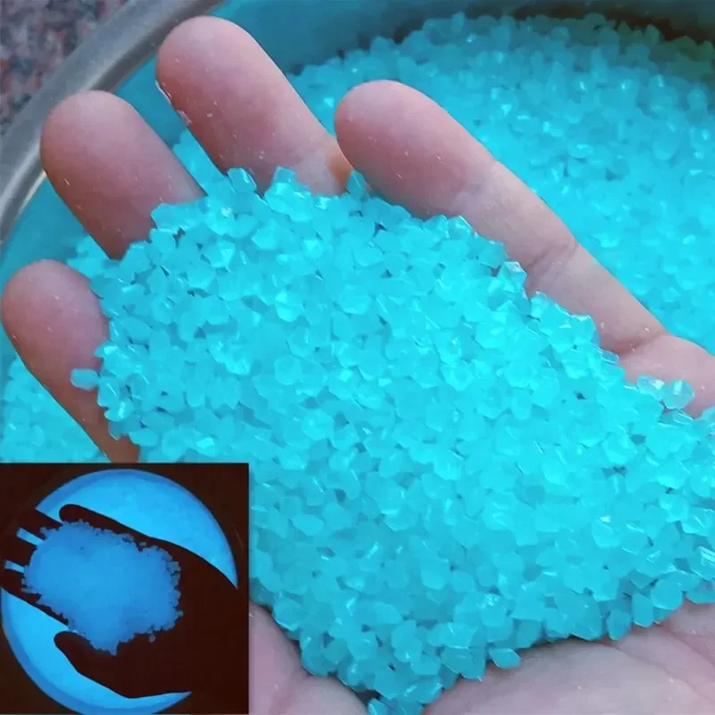 Aquarium Fish House - 1000 stks 3-5mm Lichtgevende Zand Glow