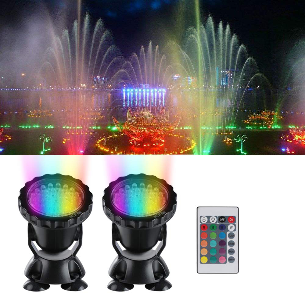 Aquarium Fish Colorful - 12V Dompelpompen Vijverlichting Meerkleurig Aquarium Spotlight