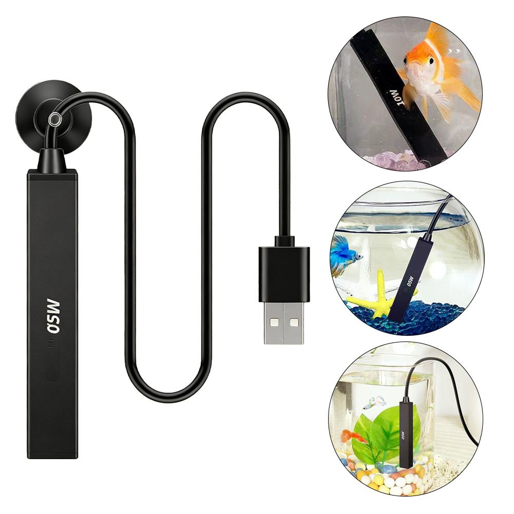 Aquarium Fish In Bowl - Mini USB Aquariumverwarmer 5V Automatische constante