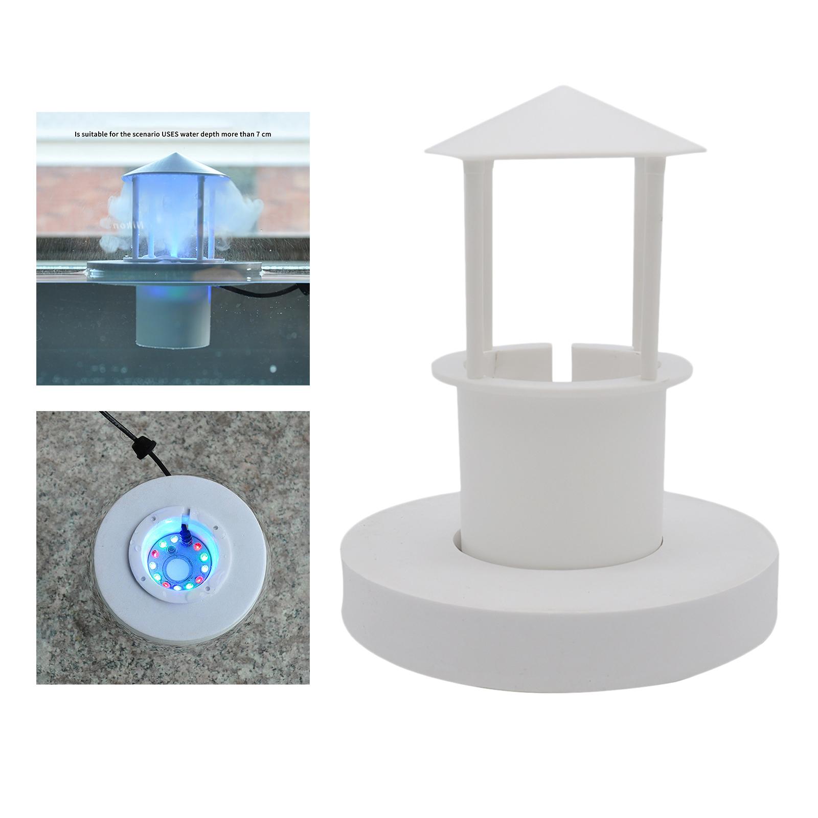 Aquarium Fish Light - Kleine LED-licht ultrasone drijvende mistmaker Aquarium