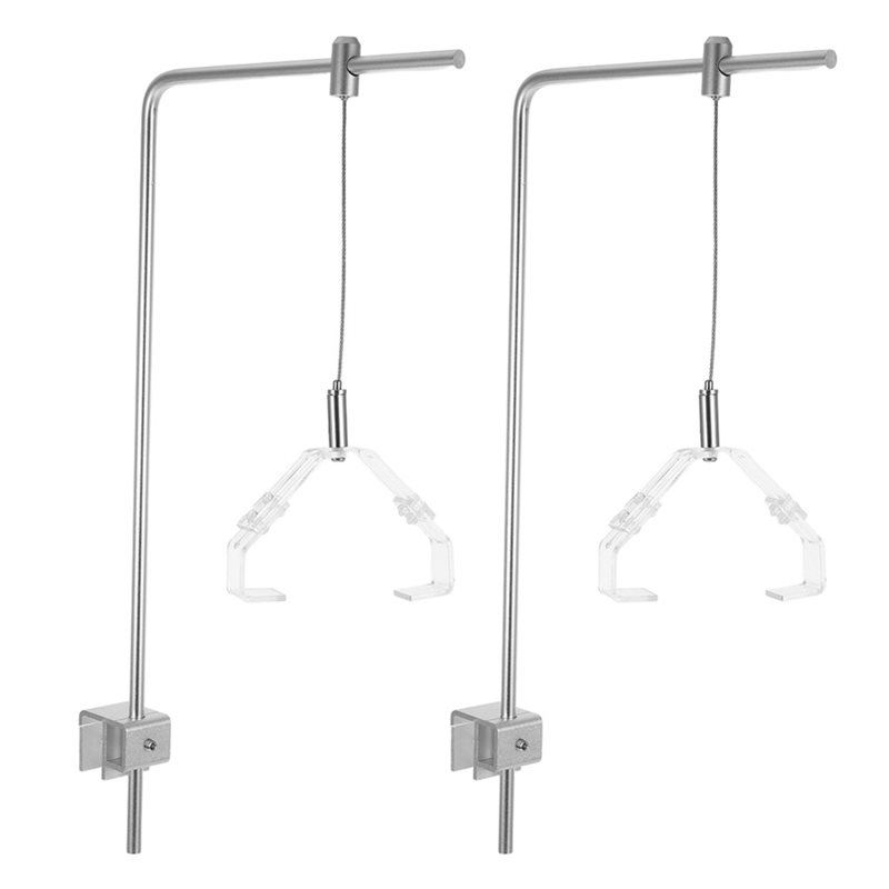 Aquarium Fish Light - ABMH-Aquariumlamprek Aquariumlampstandaardclip voor zoetwater- en zoutwatertanks