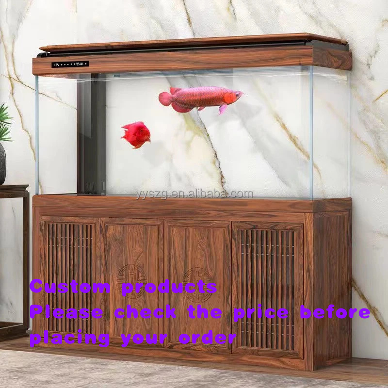 Aquarium Fish Live - Op maat gemaakte luxe glazen rechthoekige