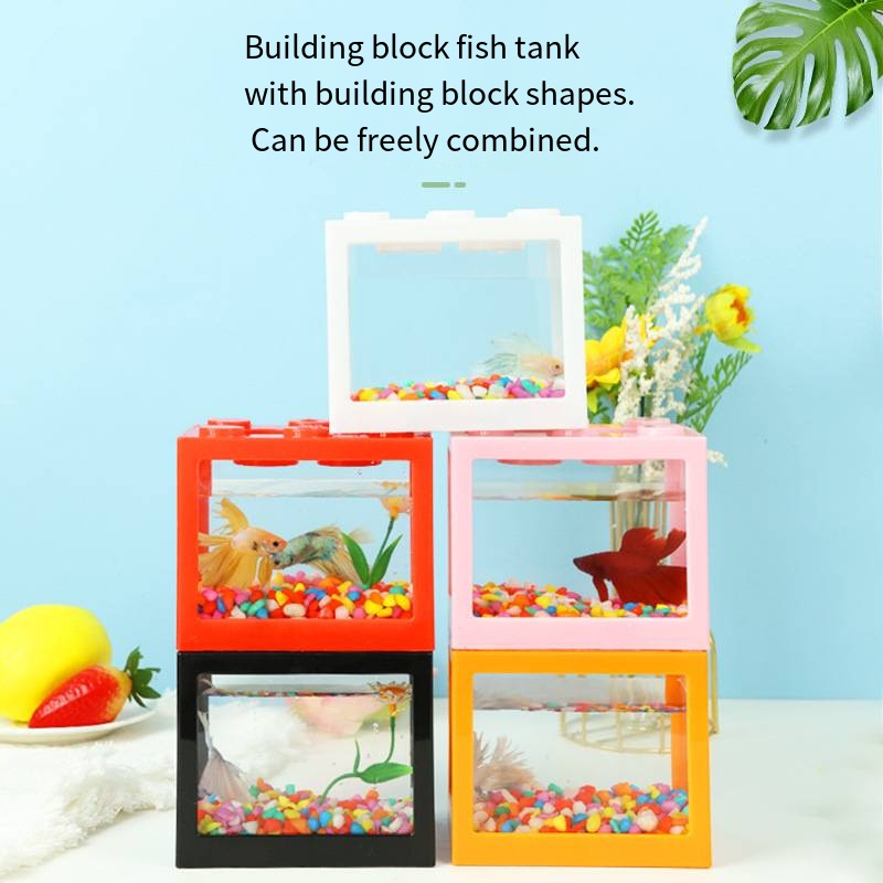 Nieuw blokvormig mini-aquarium - Aquarium Fish In Bowl recensie en prijs