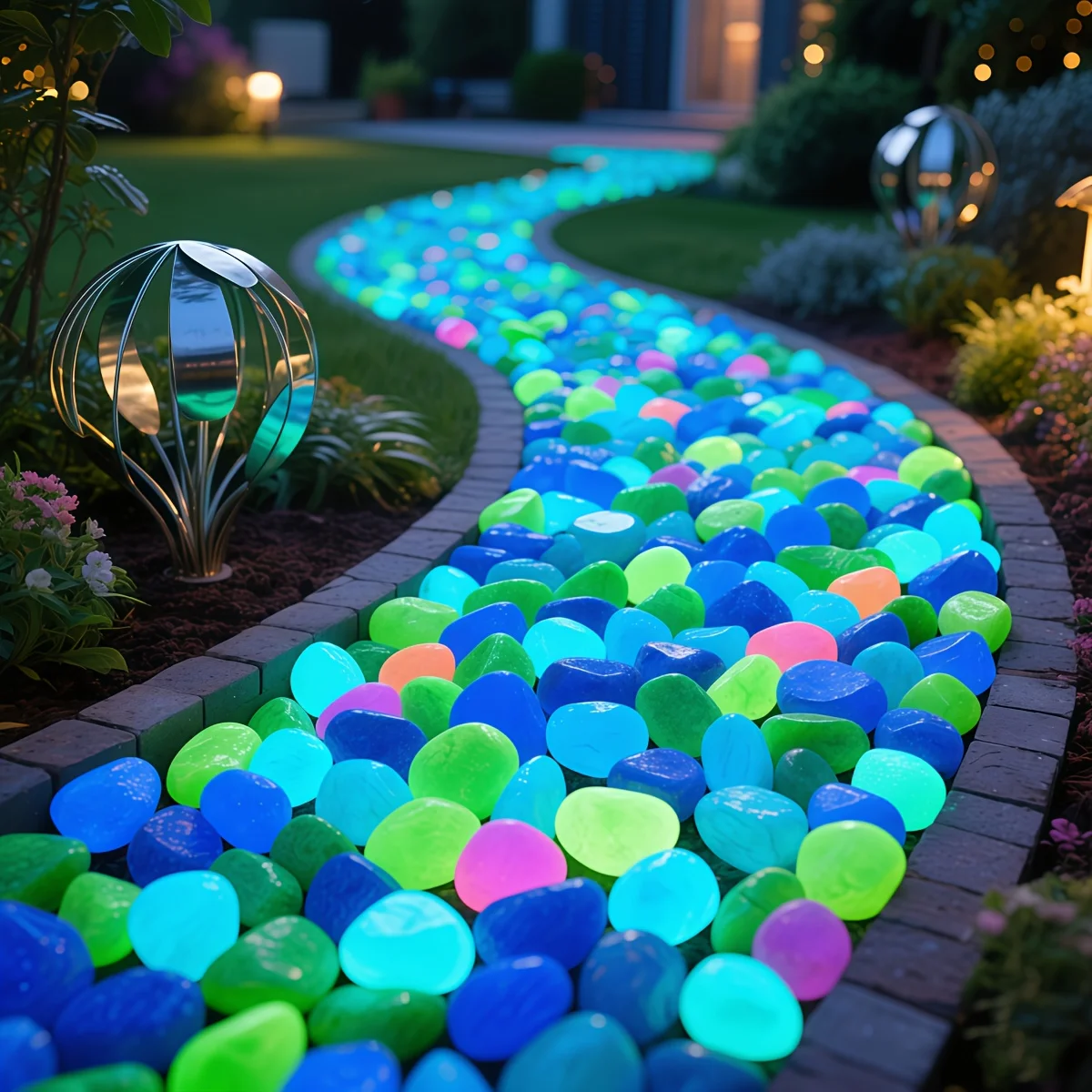 1CM 100 stuks Kleur Gans Steen - Aquarium Fish House recensie en prijs