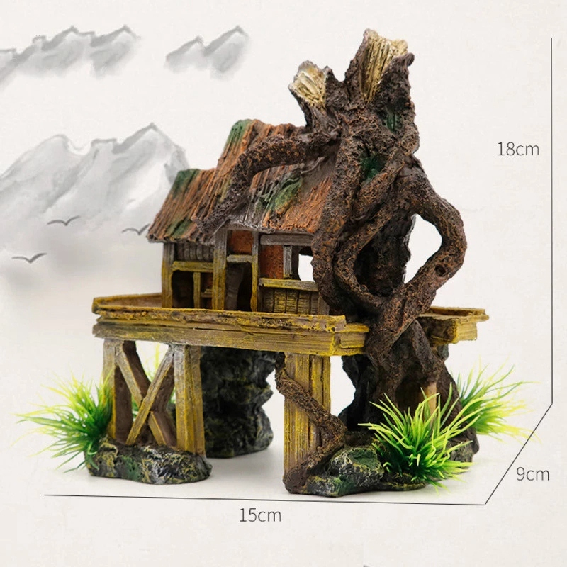 A71Z Aquarium Decoratie Kunstm - Aquarium Fish House recensie en prijs