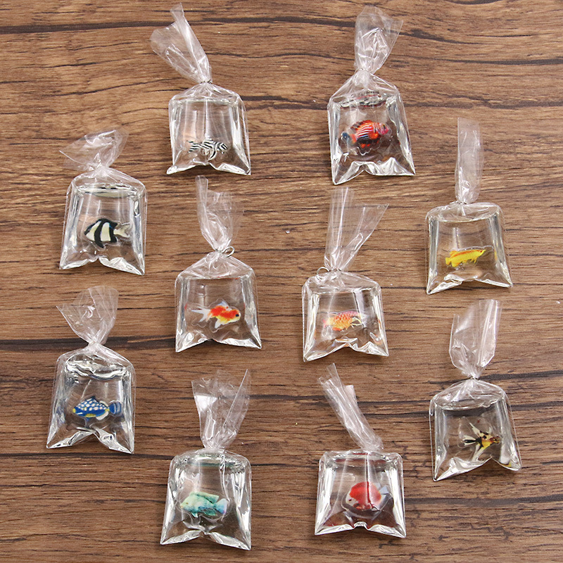Realistiche hars vis hangers,  - Aquarium Fish Colorful recensie en prijs