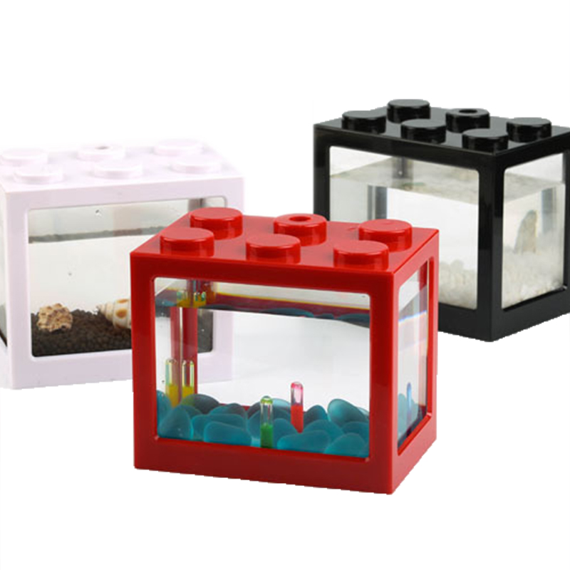 7-kleurige mini-aquarium betta - Aquarium Fish In Bowl recensie en prijs