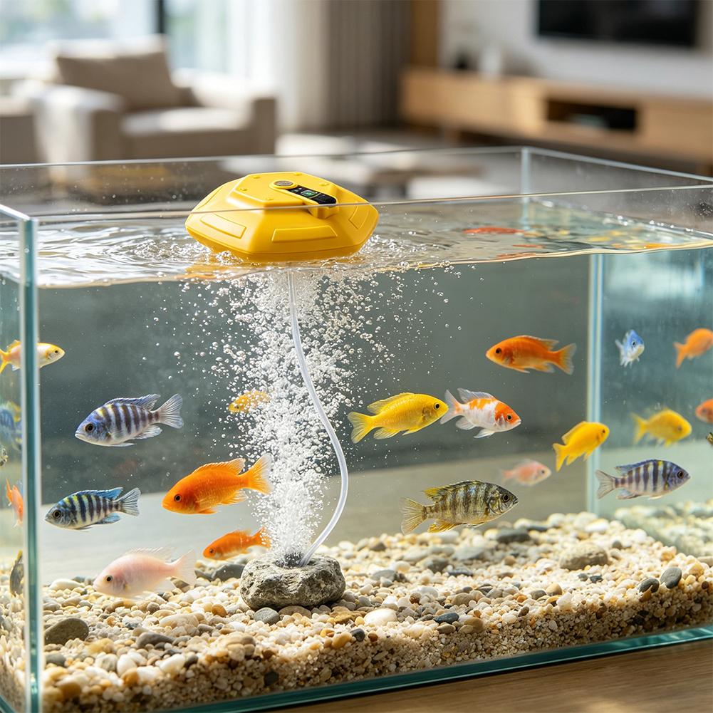 Draadloze oplaadbare aquariumz - Aquarium Fish Buy recensie en prijs