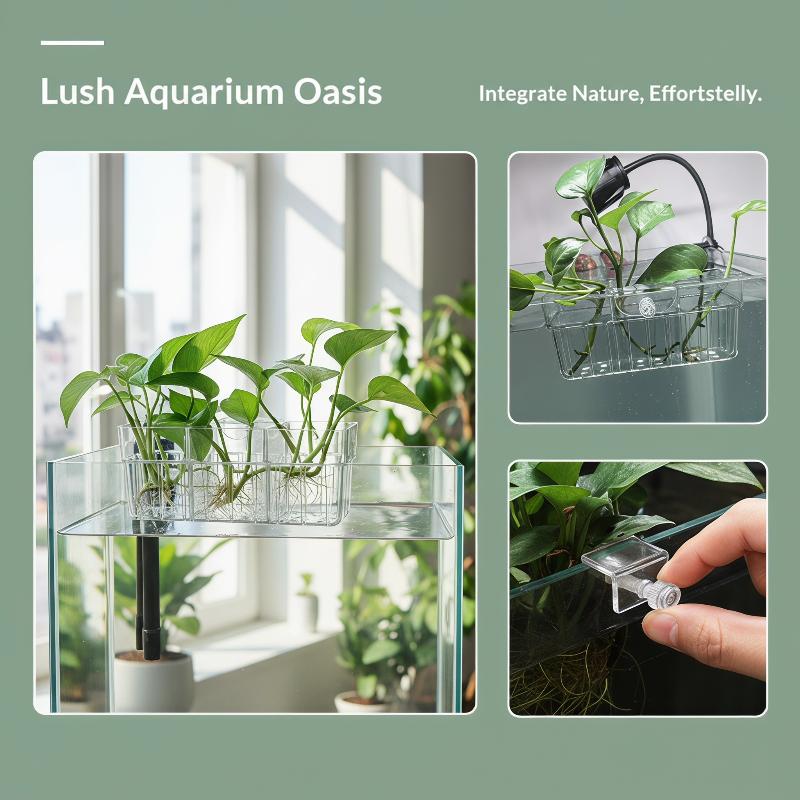 Hydroponische plantenmand, voe - Fish Aquarium Home recensie en prijs