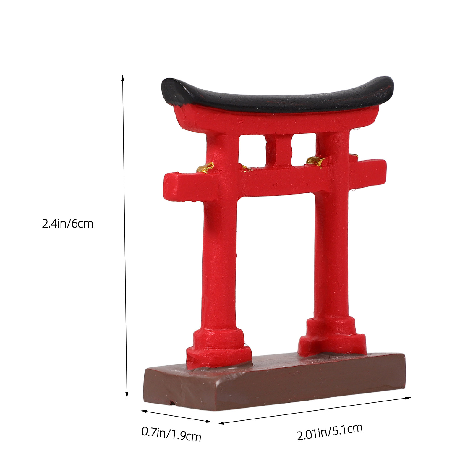 Miniatuur Japanse Torii-poort  - Aquarium Fish Japanese recensie en prijs