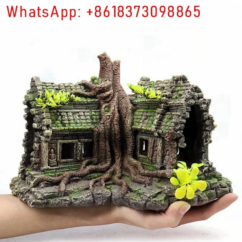 Harsen Boomhut Houten Aquarium - Aquarium Fish House recensie en prijs