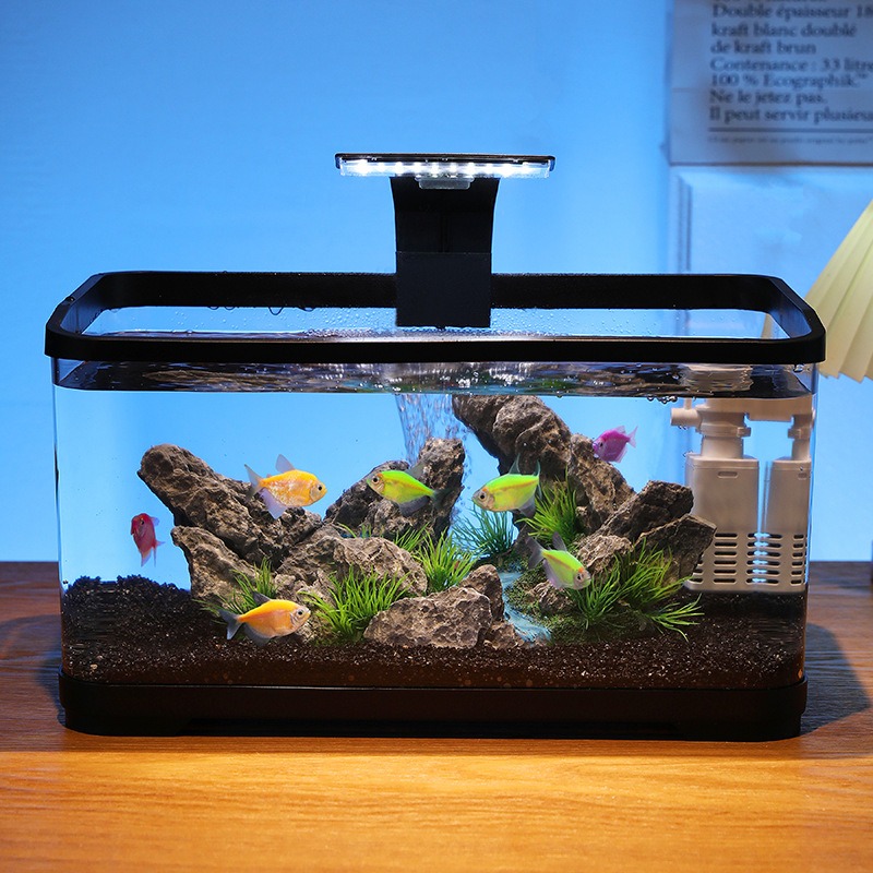 Desktop aquarium met circulati - Fish Aquarium Home recensie en prijs