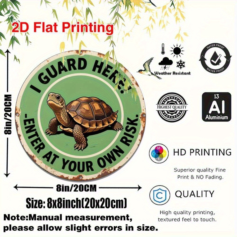 2D plat, 1 st aluminium metale - Aquarium Fish Live recensie en prijs